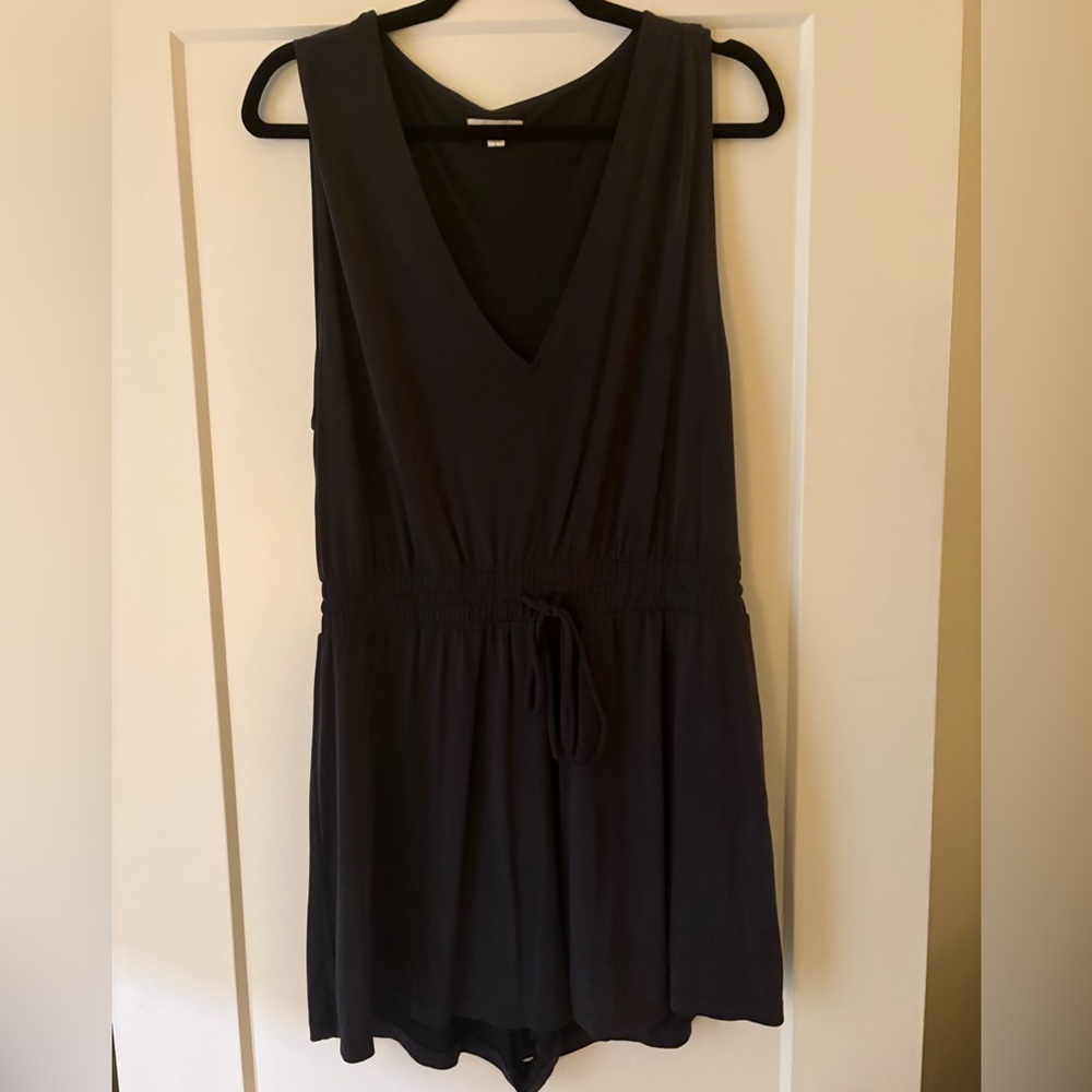 Black Sleeveless Jumpsuit